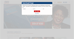 Desktop Screenshot of contribute.democracyforamerica.com